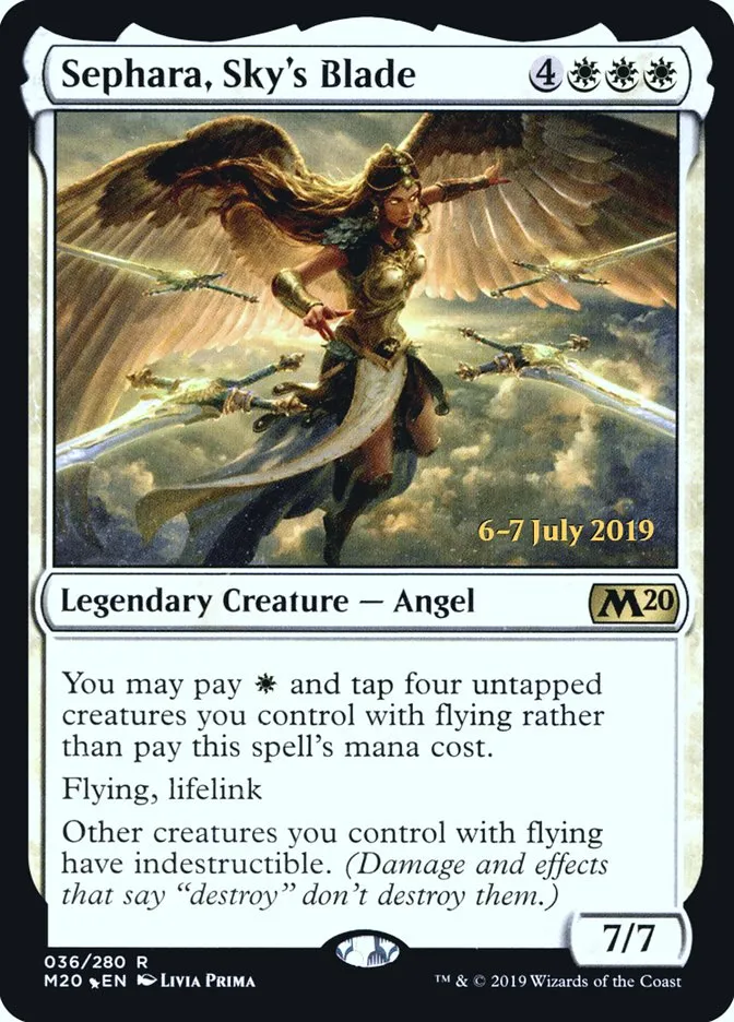 Sephara, Sky's Blade Front Face