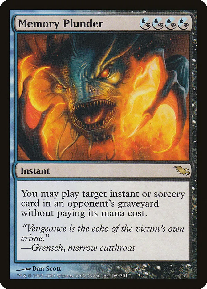 Memory Plunder Front Face