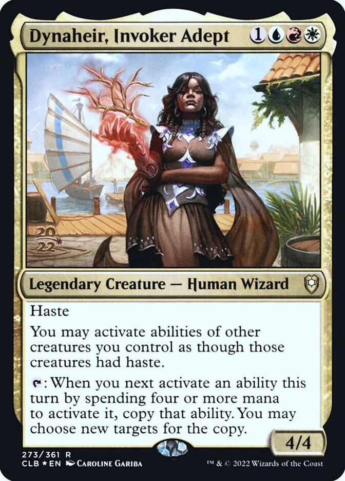Dynaheir, Invoker Adept Front Face