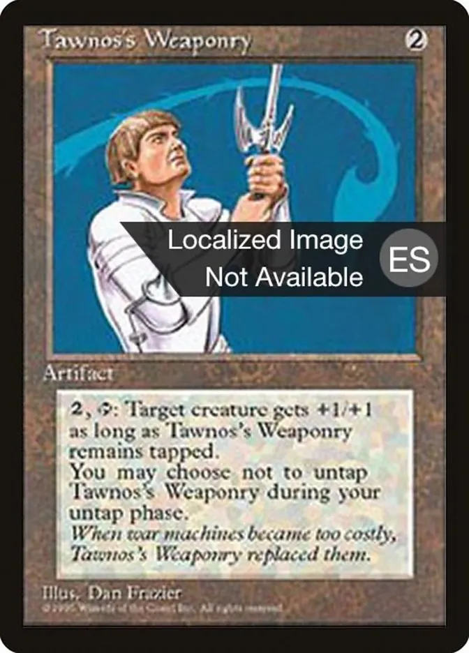Tawnos's Weaponry Front Face