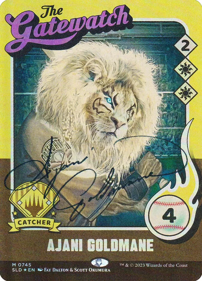 Ajani Goldmane // Ajani Goldmane Front Face