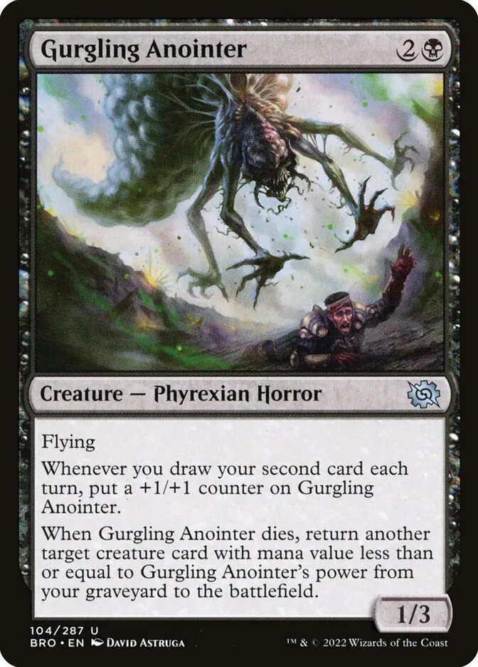 Gurgling Anointer Front Face