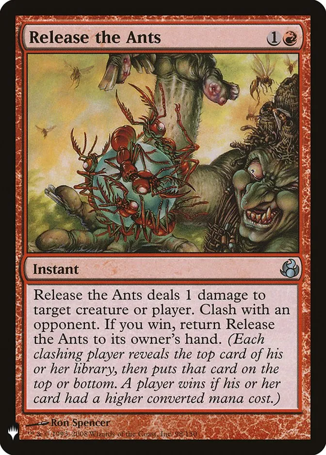 Release the Ants Front Face