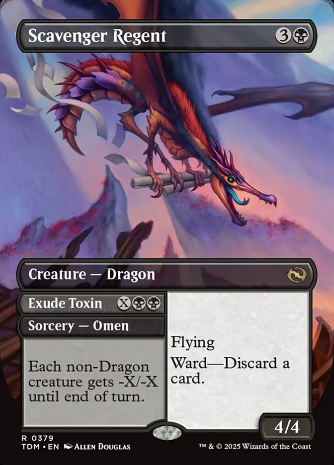Scavenger Regent // Exude Toxin // Scavenger Regent Front Face
