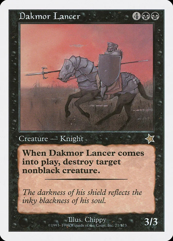 Dakmor Lancer Front Face