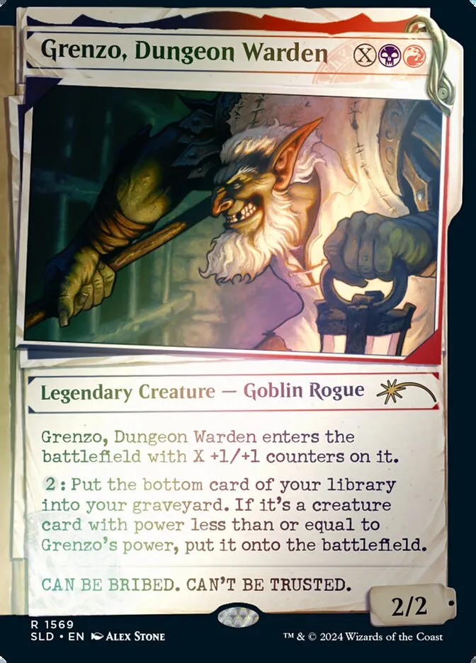 Grenzo, Dungeon Warden Front Face