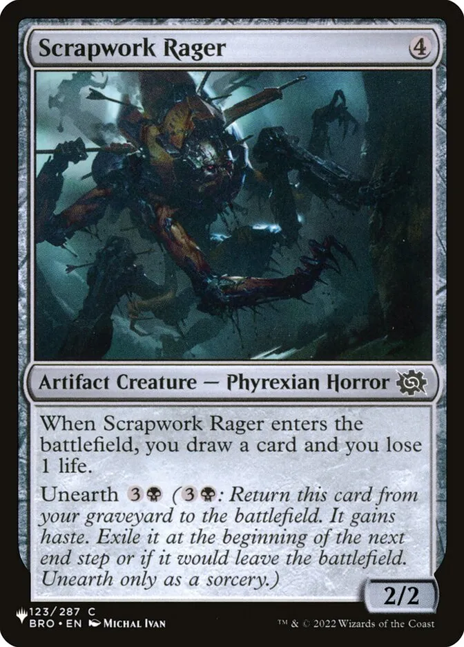 Scrapwork Rager Front Face