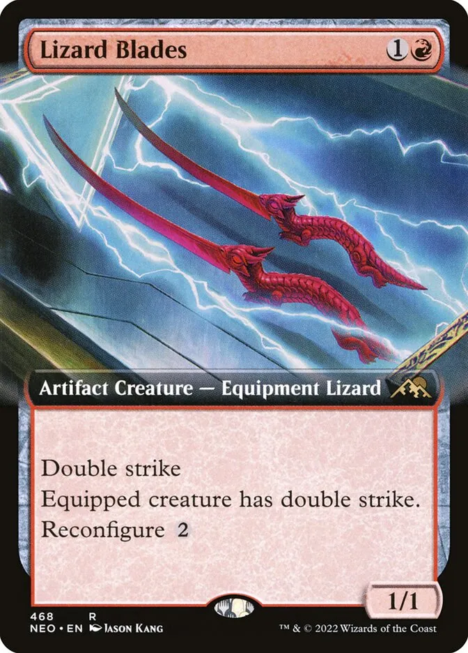 Lizard Blades Front Face