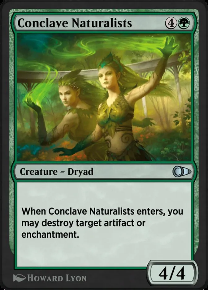 Conclave Naturalists Front Face