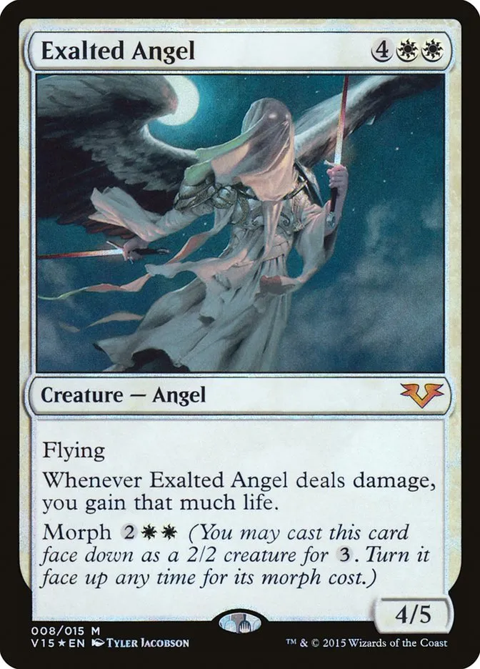 Exalted Angel Front Face