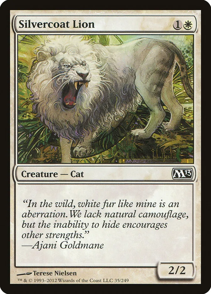 Silvercoat Lion Front Face