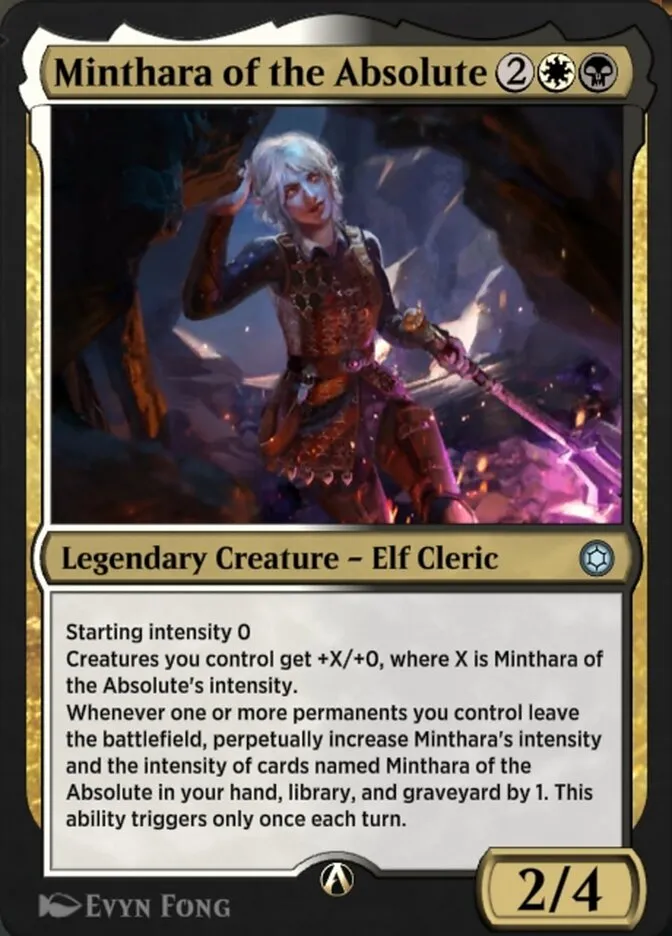 Minthara of the Absolute Front Face
