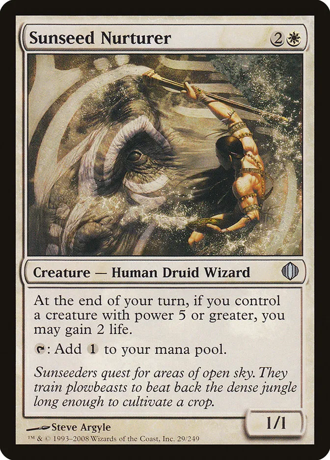 Sunseed Nurturer Front Face