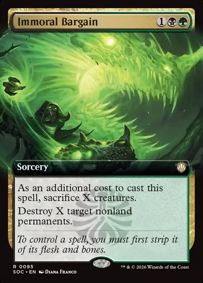 Immoral Bargain Front Face