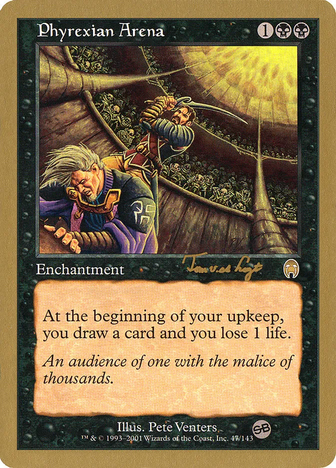 Phyrexian Arena Front Face