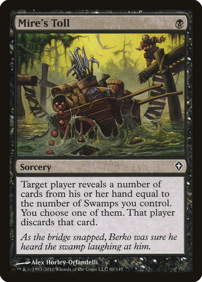 Mire's Toll Front Face