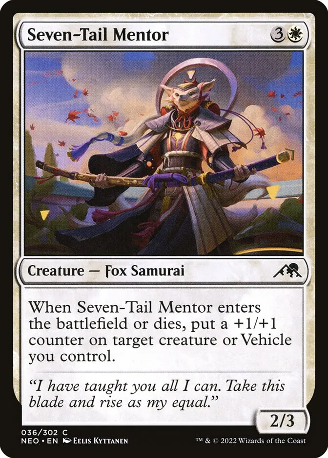 Seven-Tail Mentor Front Face