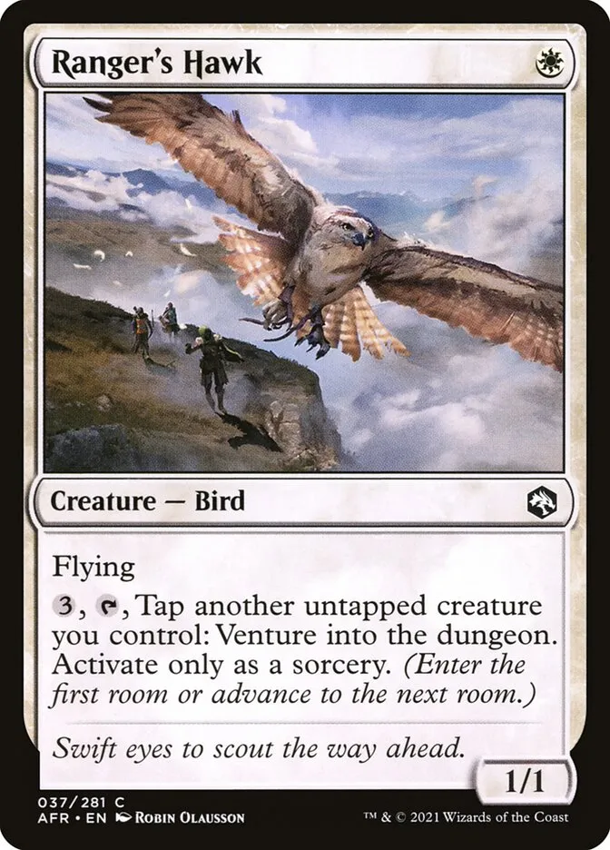 Ranger's Hawk Front Face