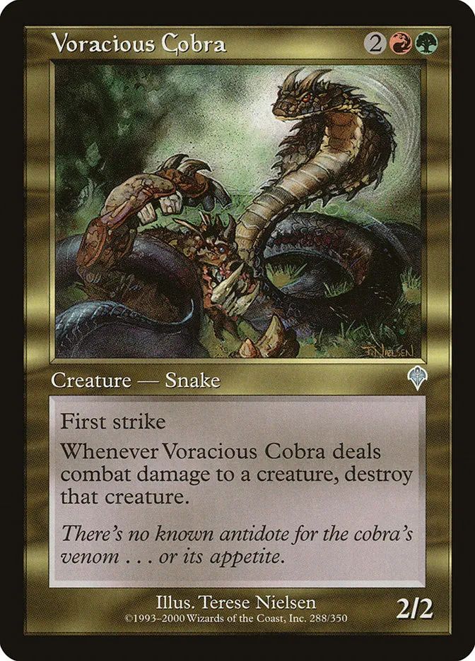 Voracious Cobra Front Face