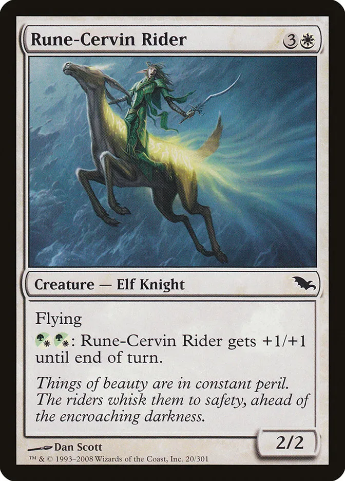 Rune-Cervin Rider Front Face