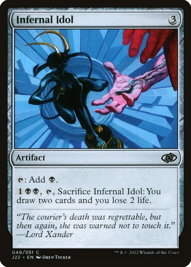 Infernal Idol Front Face