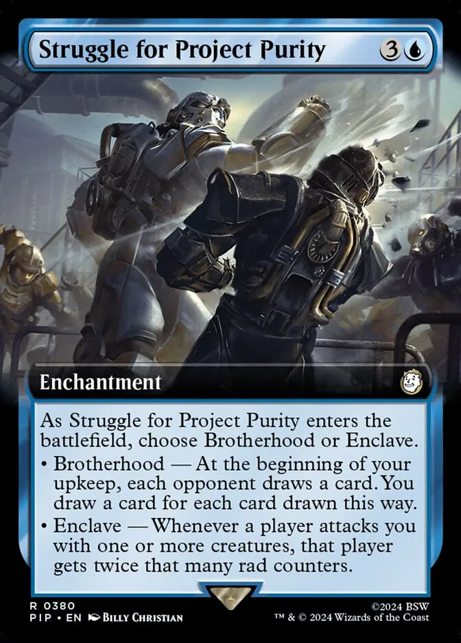 Struggle for Project Purity Front Face