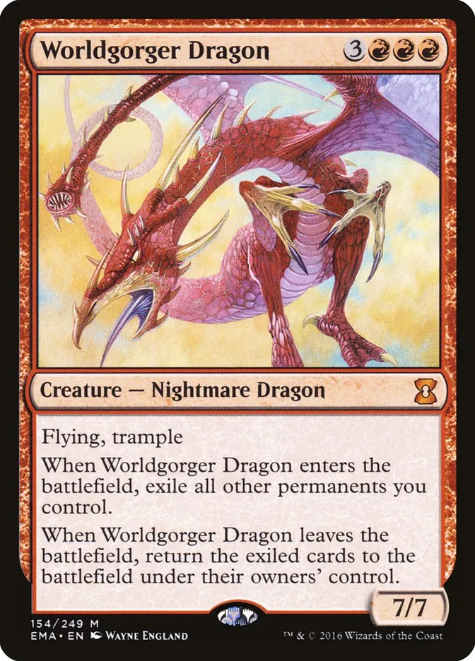 Worldgorger Dragon Front Face