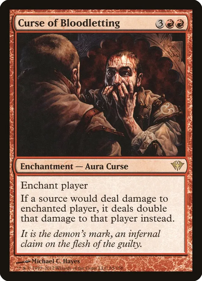 Curse of Bloodletting Front Face