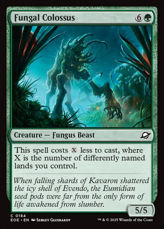 Fungal Colossus Front Face