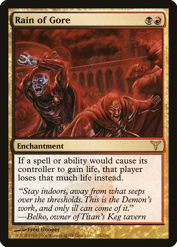 Rain of Gore Front Face