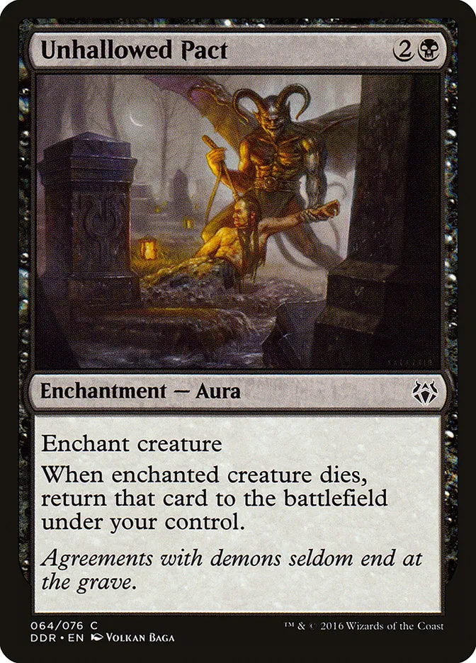 Unhallowed Pact Front Face