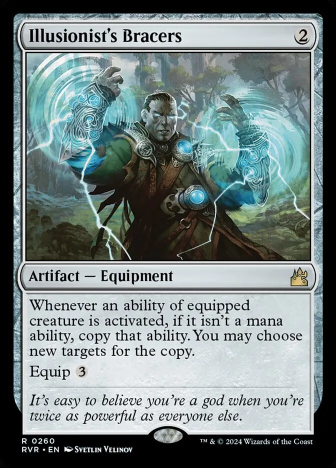 Illusionist's Bracers Front Face