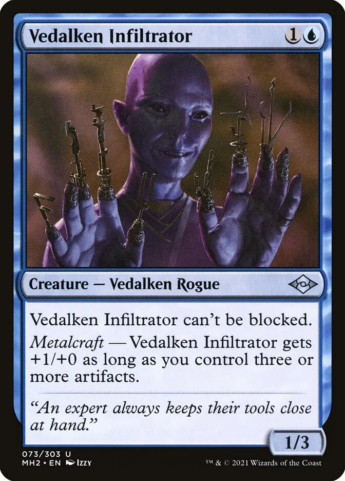 Vedalken Infiltrator Front Face