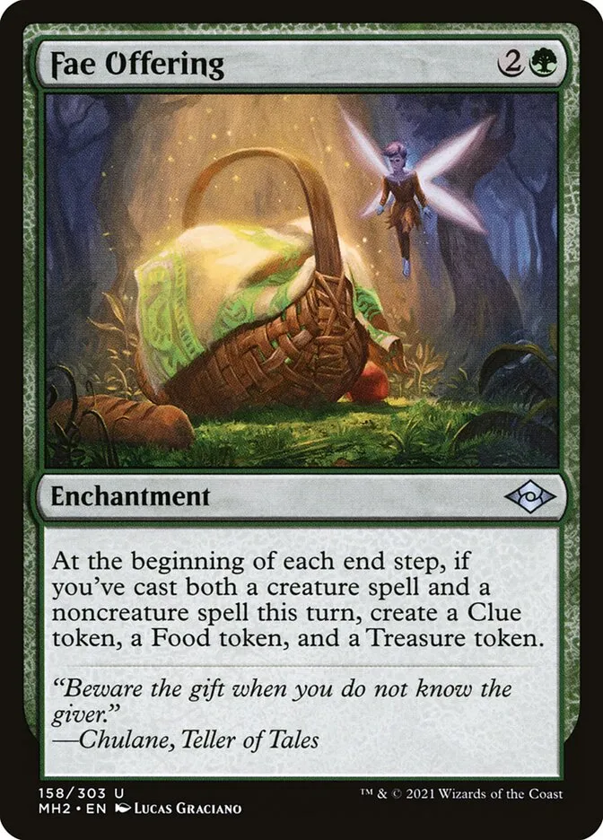 Fae Offering Front Face