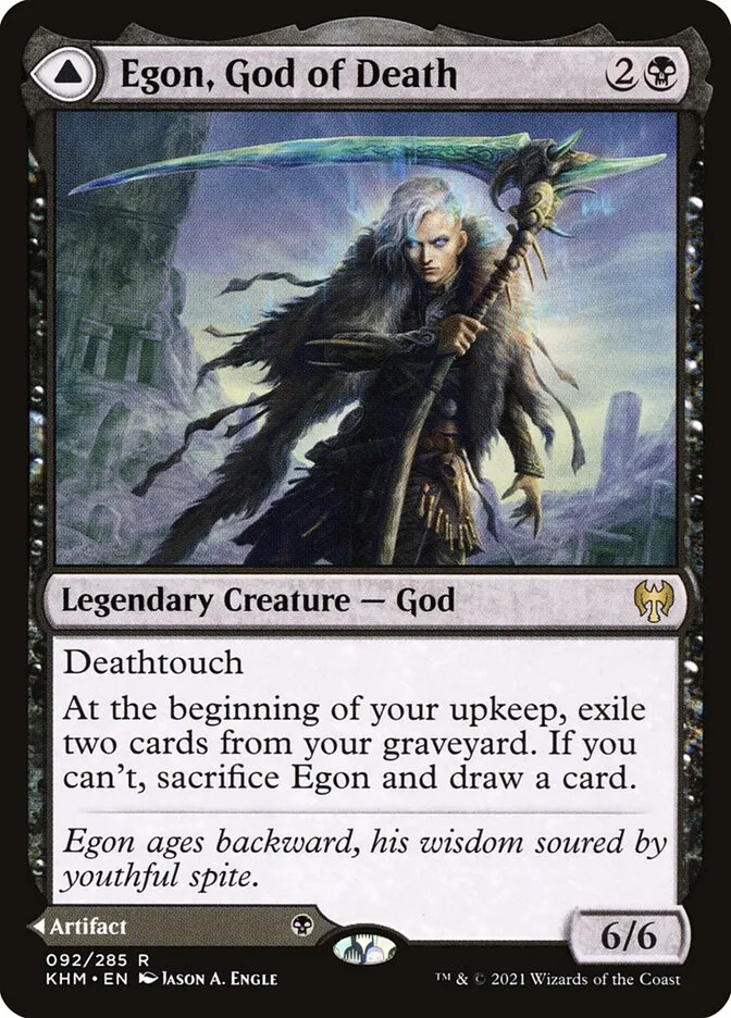 Egon, God of Death // Throne of Death Front Face
