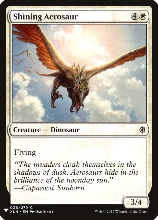 Shining Aerosaur Front Face