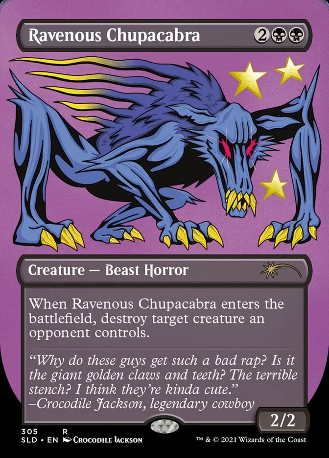 Ravenous Chupacabra Front Face