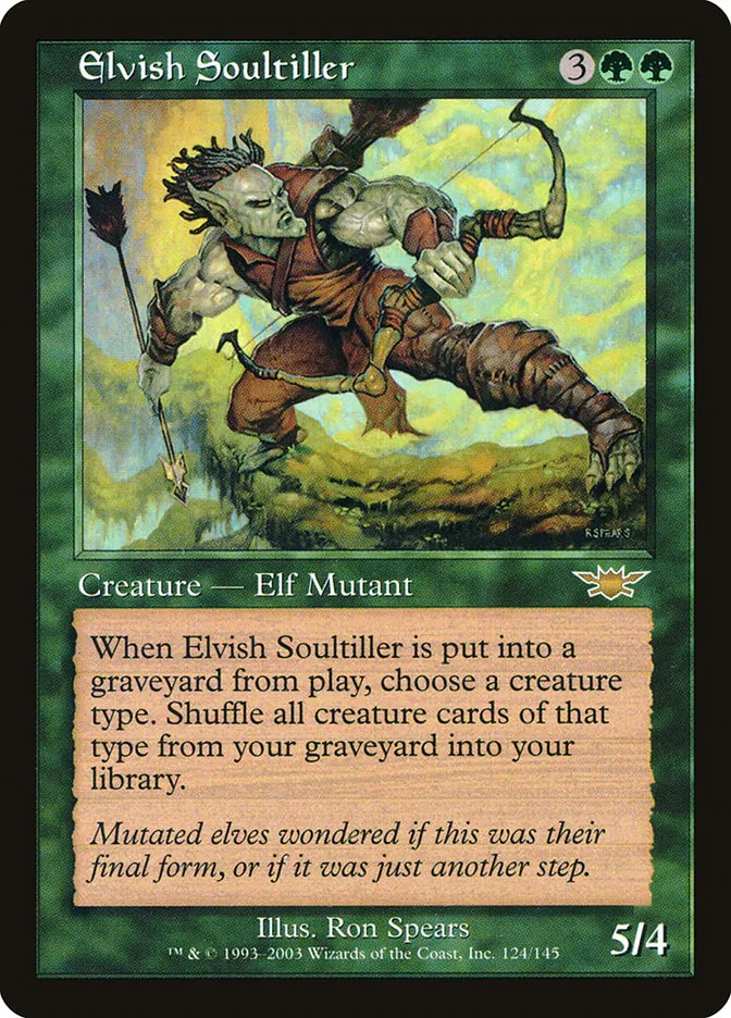Elvish Soultiller Front Face