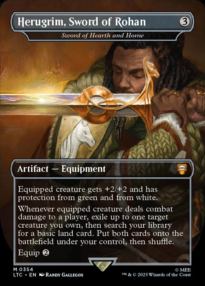 Sword of Hearth and Home Front Face