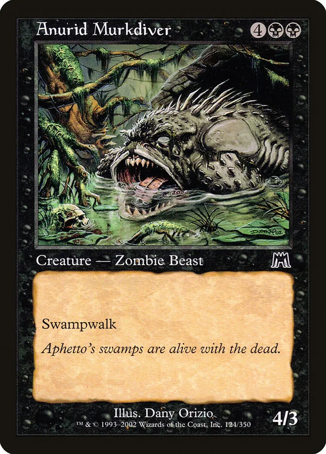 Anurid Murkdiver Front Face