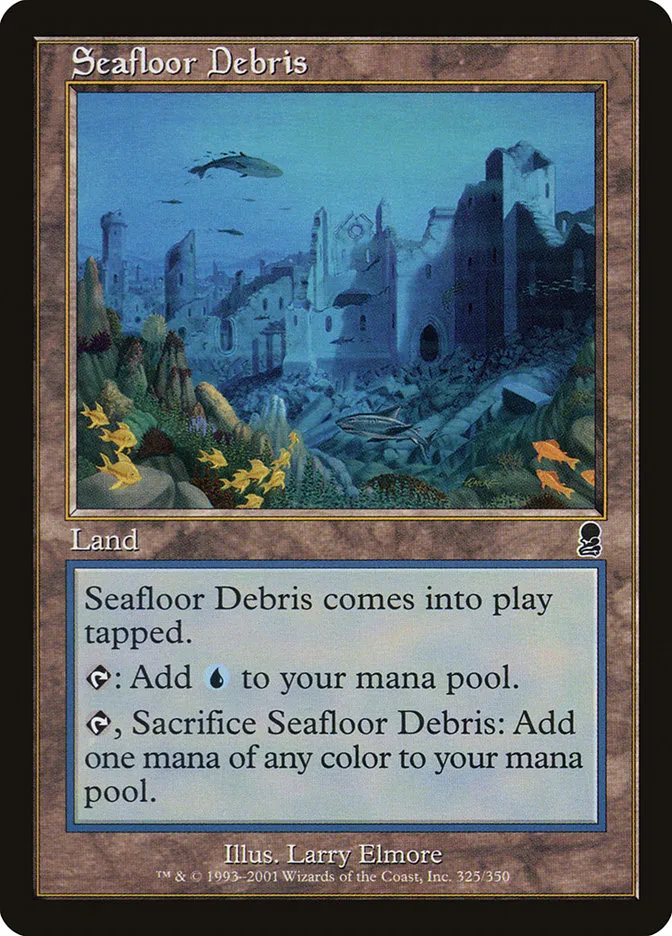 Seafloor Debris Front Face