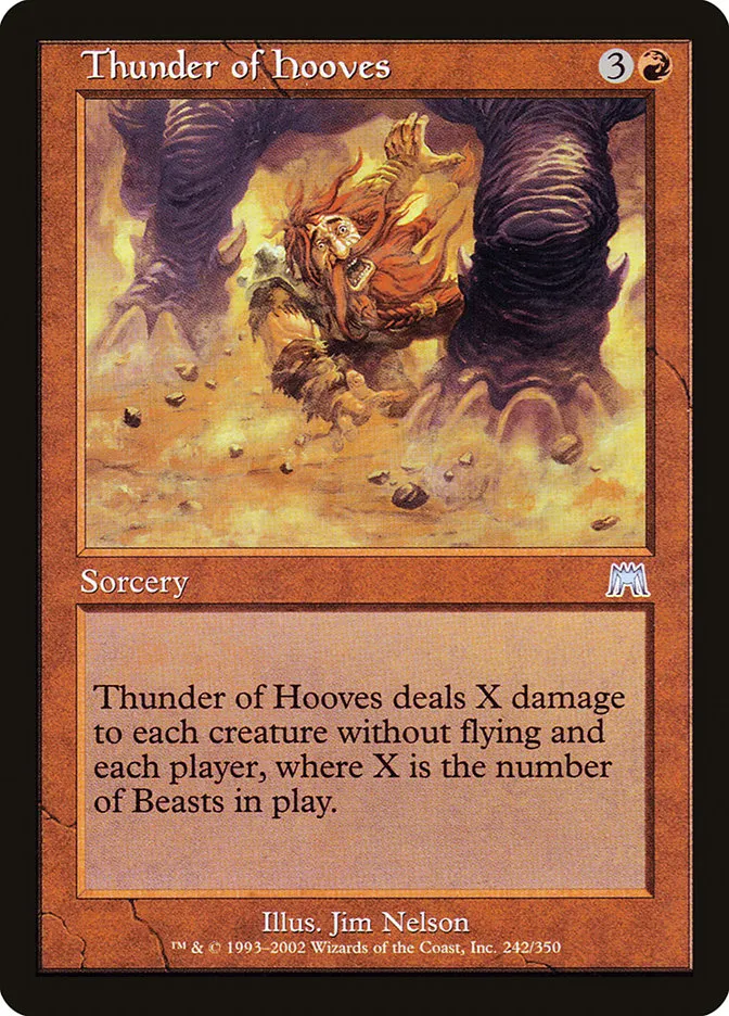 Thunder of Hooves Front Face