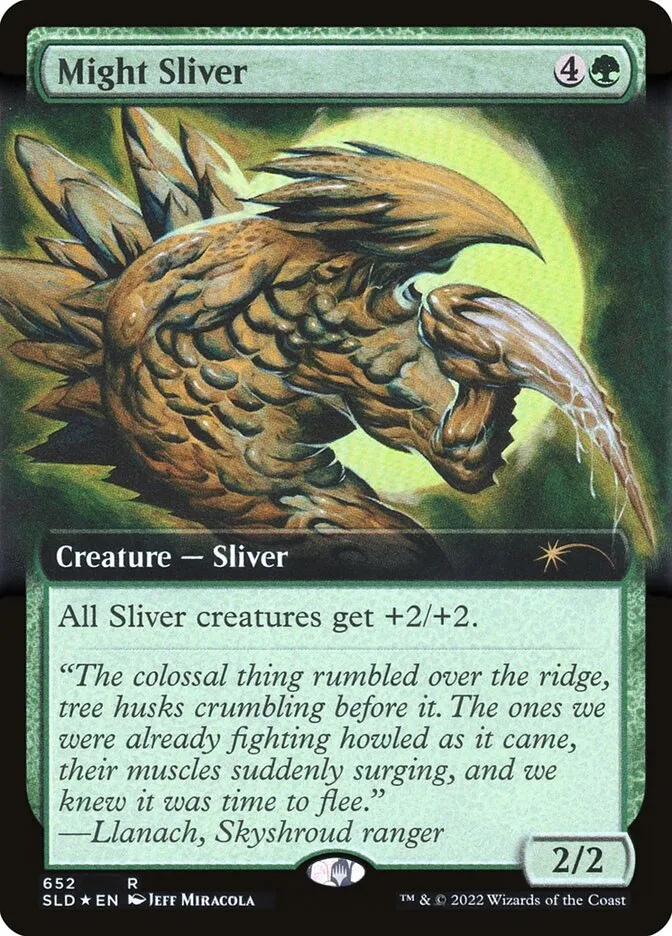 Might Sliver Front Face