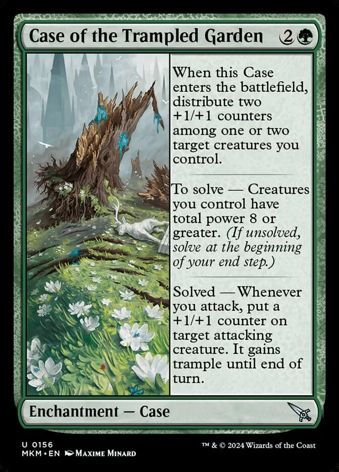 Case of the Trampled Garden Front Face