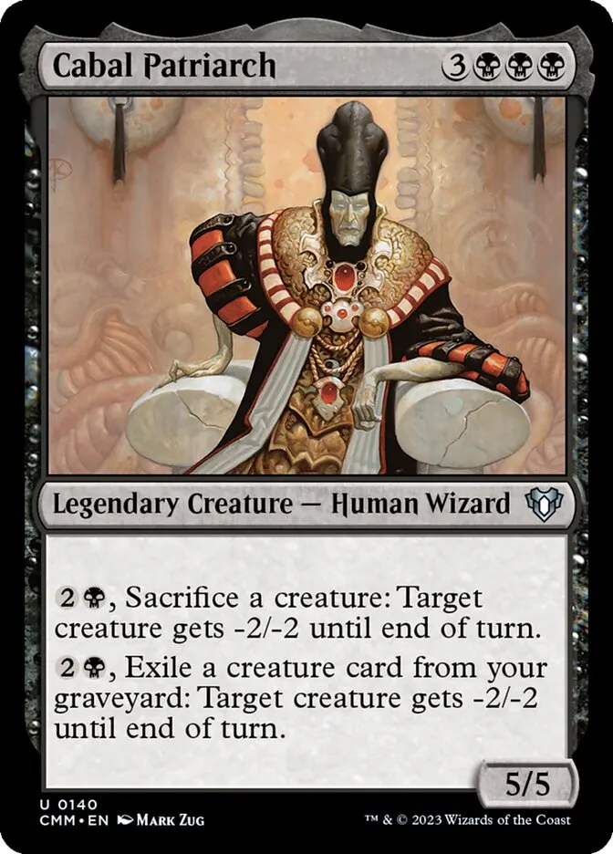 Cabal Patriarch Front Face