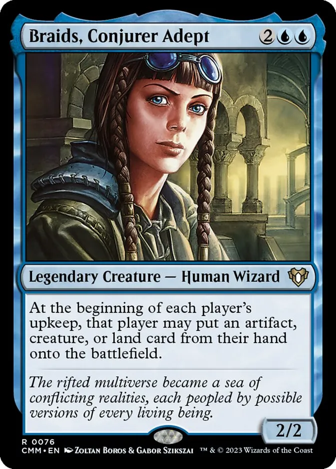Braids, Conjurer Adept Front Face