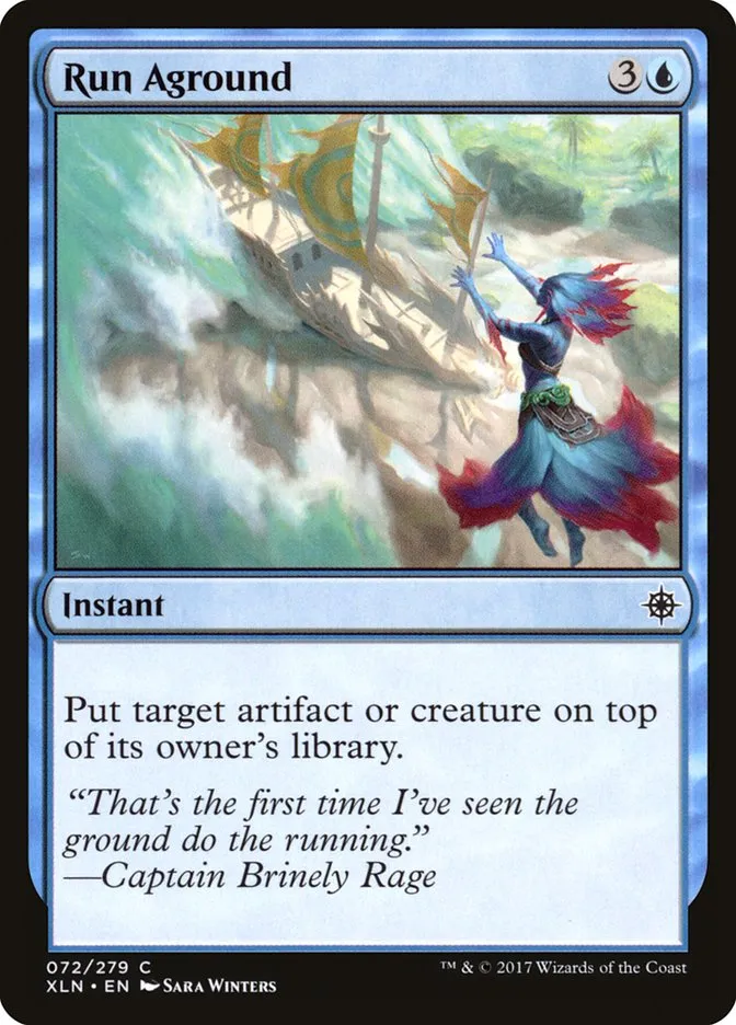 Run Aground Front Face