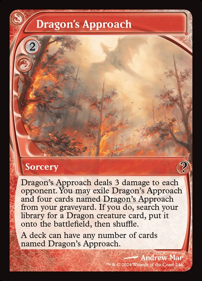 Dragon's Approach Front Face
