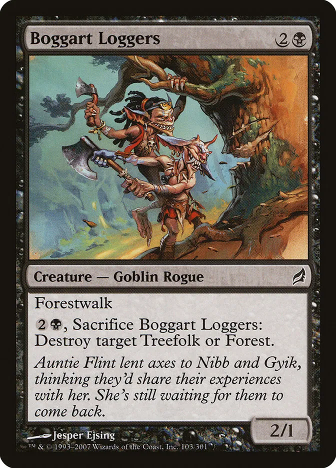 Boggart Loggers Front Face