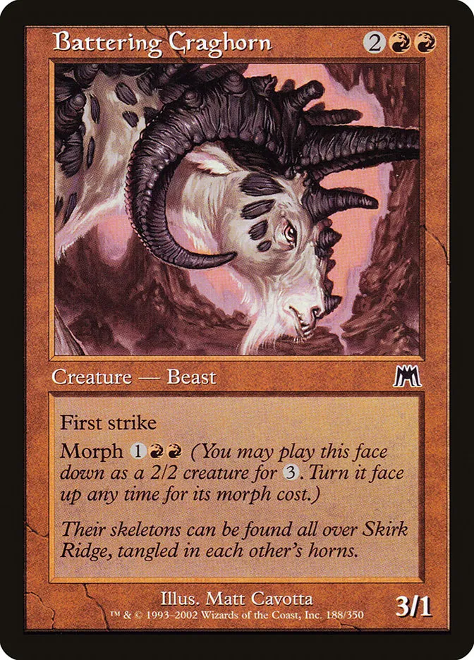 Battering Craghorn Front Face